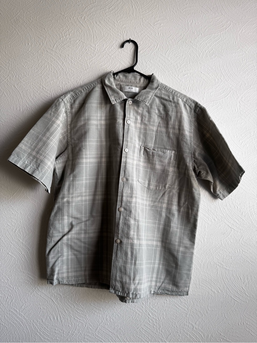 Uniqlo cotton linen button down